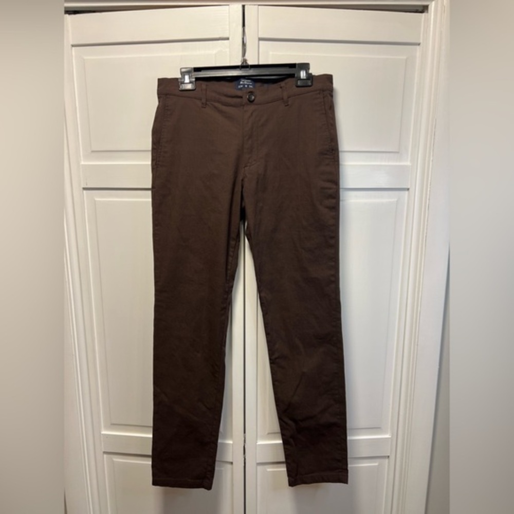 Ben Sherman Slim Fit Stretch Pants Size Men’s 32 Color Brown